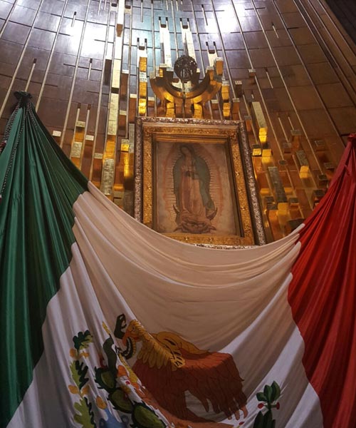 Trimas peregrinación a la Virgen