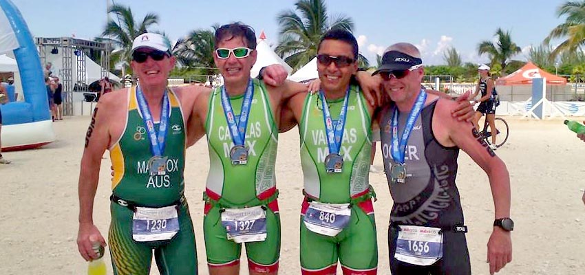 Positivo resumen para Trimas en Mundial de Triatlón Cozumel